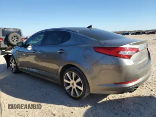 2013 Kia Optima SX with VIN 5XXGR4A66DG182998, listed as a Copart auction lot 46853795 with 138,362 mi miles and Salvage Title. Bid and sale history available at carsss.com. Image 2.