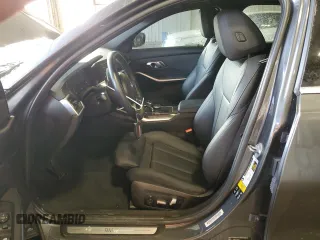 2019 BMW 3 Series 330i xDrive with VIN 3MW5R7J56K8B01550, listed as a Copart auction lot 43216675 with 59,962 mi miles and Salvage Title. Bid and sale history available at DreamBid. Image 7.