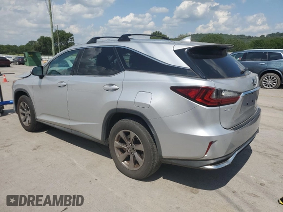 2018 Lexus RX 350L Premium с VIN JTJDZKCA0J2007265, выставлен на аукционе Copart как лот 64041405 с пробегом 73 050 миль миль и Списание • Salvage title. История ставок и продаж доступна на DreamBid. Изображение 2.