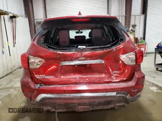 2019 Nissan Pathfinder SL with VIN 5N1DR2MM4KC615325, listed as a Copart auction lot 50473765 with 81,361 mi miles and Salvage Title. Bid and sale history available at carsss.com. Image 6.