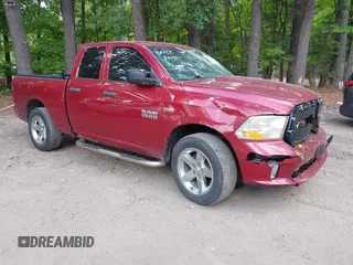 2013 Ram 1500 Express with VIN 1C6RR7FT7DS528398, listed as a IAAI auction lot 42580759 with 159,178 mi miles and . Bid and sale history available at DreamBid. Image 1.