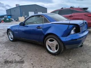 1998 Mercedes-Benz SLK-Class with VIN WDBKK47F9WF069844, listed as a Copart auction lot 51599175 with 109,098 mi miles and Salvage Title. Bid and sale history available at carsss.com. Image 2.