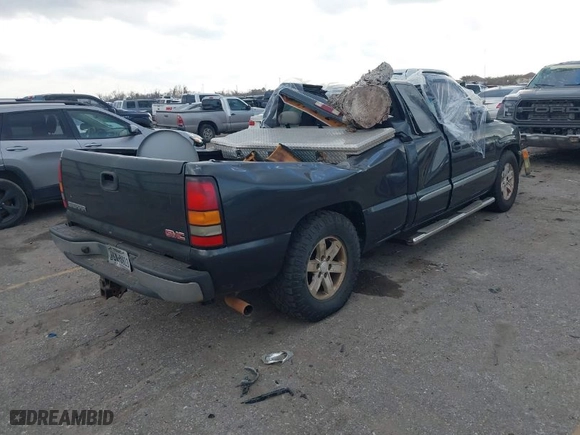 2004 GMC Sierra 1500 SLE with VIN 2GTEC19TX41138834, listed as a IAAI auction lot 41505209 with 1 mi miles. Bid and sale history available at carsss.com. Image 4.
