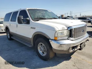 2001 Ford Excursion Limited с VIN 1FMNU42S81EC98586, выставлен на аукционе Copart как лот 63701165 с пробегом 302 278 миль миль и Чистый • Clean title. История ставок и продаж доступна на DreamBid. Изображение 4.
