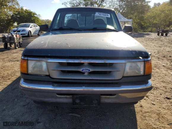 1995 Ford Ranger Splash with VIN 1FTCR10U4STA53815, listed as a Copart auction lot 75315324 with 194,084 mi miles and Salvage Title. Bid and sale history available at carsss.com. Image 5.