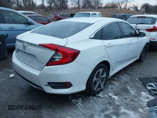 2020 Honda Civic Sedan LX with VIN 19XFC2F60LE010385, listed as a IAAI auction lot 41349163 with 71,030 mi miles. Bid and sale history available at carsss.com. Image 4.