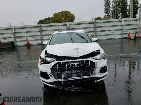 2019 Audi Q3 Premium with VIN WA1AECF32K1073242, listed as a Copart auction lot 46580165 with 65,212 mi miles and Non Repairable. Bid and sale history available at carsss.com. Image 12.