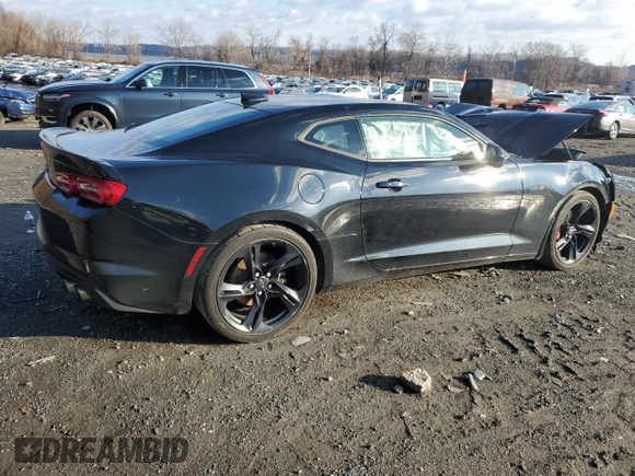 2022 Chevrolet Camaro LT1 with VIN 1G1FE1R76N0122718, listed as a Copart auction lot 83224504 with 43,056 mi miles and Salvage Title. Bid and sale history available at carsss.com. Image 3.