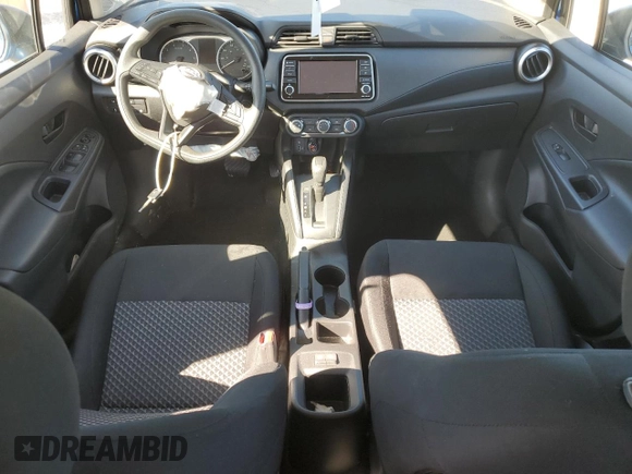 2024 Nissan Versa S with VIN 3N1CN8DV6RL866873, listed as a Copart auction lot 49498055 with 5,344 mi miles and Salvage Title. Bid and sale history available at DreamBid. Image 8.