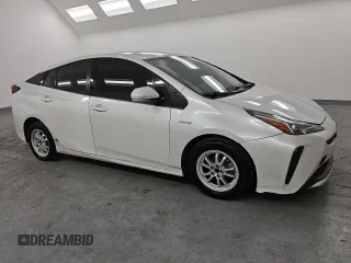 2021 Toyota Prius L Eco with VIN JTDKAMFU3M3141253, listed as a Copart auction lot 45244345 with 183,396 mi miles and Clean Title. Bid and sale history available at DreamBid. Image 4.