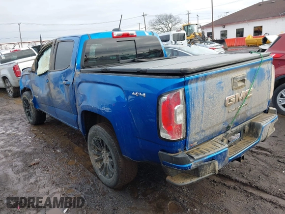 2021 GMC Canyon 4WD Elevation with VIN 1GTG6CEN1M1245554, listed as a IAAI auction lot 41099627 with 46,626 mi miles. Bid and sale history available at carsss.com. Image 3.