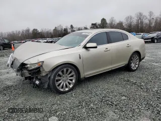 2011 Lincoln MKS with VIN 1LNHL9DR8BG603985, listed as a Copart auction lot 44902365 with 212,616 mi miles and Salvage Title. Bid and sale history available at DreamBid. Image 1.
