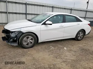 2024 Hyundai Elantra SE with VIN KMHLL4DG9RU851475, listed as a Copart auction lot 57286505 with 13,332 mi miles and Salvage title. Bid and sale history available at DreamBid. Image 1.