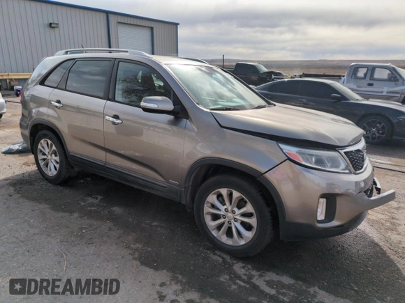 2014 Kia Sorento EX with VIN 5XYKUDA73EG497319, listed as a Copart auction lot 51048785 with 148,936 mi miles and Salvage Title. Bid and sale history available at carsss.com. Image 4.