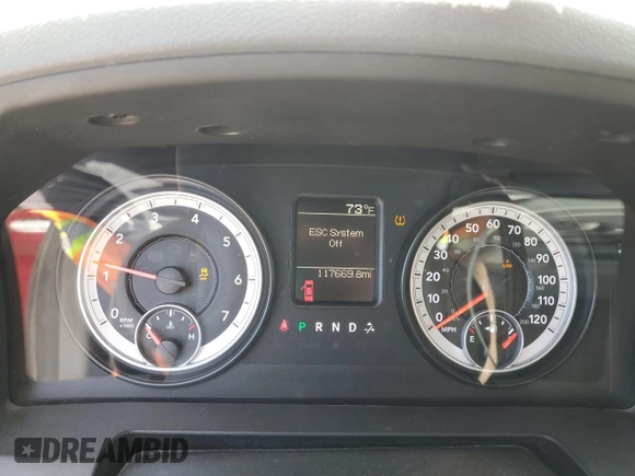 2014 Ram 1500 Tradesman with VIN 1C6RR7FT8ES108117, listed as a Copart auction lot 50541535 with 117,669 mi miles and Non Repairable. Bid and sale history available at carsss.com. Image 9.