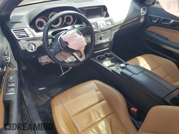 2017 Mercedes-Benz E 400 with VIN WDDKJ6HB3HF350932, listed as a Copart auction lot 53361085 with 97,490 mi miles and Salvage title. Bid and sale history available at DreamBid. Image 8.