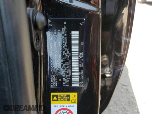 2015 Lexus RX 350 with VIN 2T2BK1BA7FC334891, listed as a Copart auction lot 60450545 with 210,500 mi miles and Salvage title. Bid and sale history available at DreamBid. Image 13.