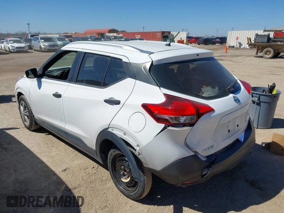 2019 Nissan Kicks S with VIN 3N1CP5CU6KL514318, listed as a IAAI auction lot 41655750 with 79,034 mi miles and . Bid and sale history available at carsss.com. Image 3.