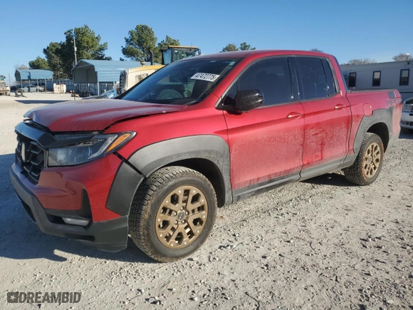 2021 Honda Ridgeline Sport with VIN 5FPYK3F19MB015903, listed as a Copart auction lot 47472775 with 127,530 mi miles and Salvage Title. Bid and sale history available at carsss.com. Image 1.