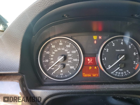 2011 BMW 3 Series 328i with VIN WBAPH7G58BNM55893, listed as a Copart auction lot 89115715 with 125,154 mi miles and Salvage Title. Bid and sale history available at carsss.com. Image 9.