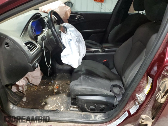 2015 Chrysler 200 Limited with VIN 1C3CCCAB6FN743767, listed as a Copart auction lot 85590674 with 157,011 mi miles and Salvage Title. Bid and sale history available at DreamBid. Image 7.