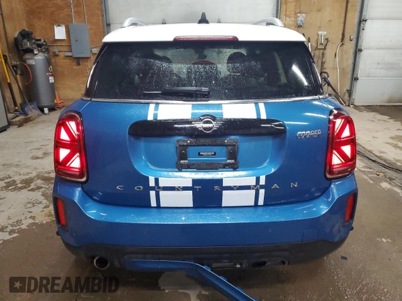 2021 MINI Countryman Oxford Edition with VIN WMZ23BR01M3M77023, listed as a Copart auction lot 78089504 with 28,278 mi miles and Non Repairable. Bid and sale history available at carsss.com. Image 6.