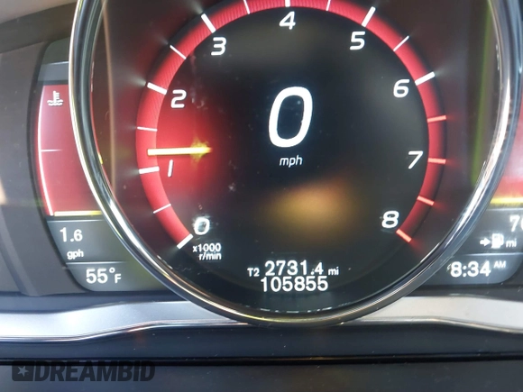 2015 Volvo XC60 T6 with VIN YV4902RK3F2721804, listed as a IAAI auction lot 41833744 with 105,855 mi miles and . Bid and sale history available at DreamBid. Image 15.