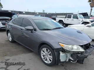 2013 Lexus ES 250 with VIN JTHBK1GG1D2031116, listed as a IAAI auction lot 42110700 with 133,569 mi miles and . Bid and sale history available at DreamBid. Image 1.
