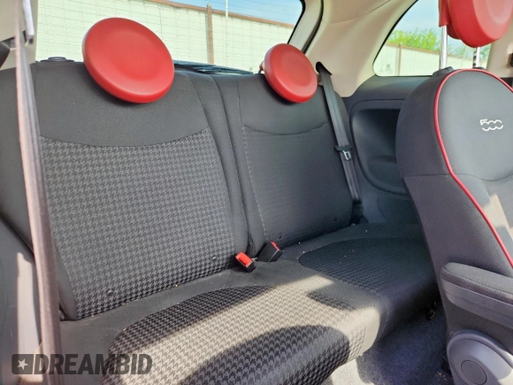 2017 FIAT 500 Pop with VIN 3C3CFFKR8HT561267, listed as a Copart auction lot 57788795 with 35,766 mi miles and Salvage title. Bid and sale history available at DreamBid. Image 10.