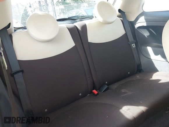 2012 FIAT 500 Pop with VIN 3C3CFFAR1CT280485, listed as a IAAI auction lot 41819314 with 111,681 mi miles. Bid and sale history available at carsss.com. Image 8.