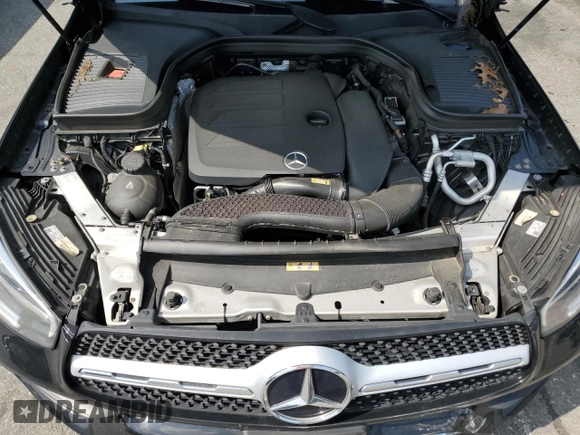 2020 Mercedes-Benz GLC 300 with VIN W1N0G8EB5LF803305, listed as a Copart auction lot 61945845 with 80,086 mi miles and Salvage title. Bid and sale history available at DreamBid. Image 12.