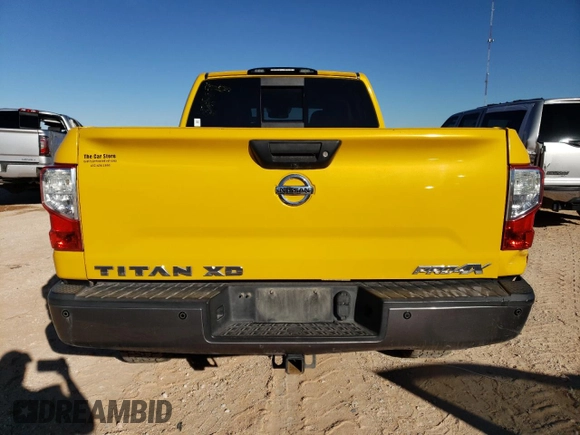 2016 Nissan Titan Platinum Reserve with VIN 1N6BA1F44GN510108, listed as a Copart auction lot 81629724 with Not provided miles and Salvage title. Bid and sale history available at DreamBid. Image 6.