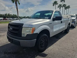 2014 Ford F-150 XL with VIN 1FTMF1CM5EKD54547, listed as a IAAI auction lot 42729479 with 188,818 mi miles and . Bid and sale history available at DreamBid. Image 2.