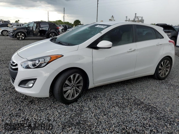 2013 Hyundai Elantra GT with VIN KMHD35LE1DU043320, listed as a Copart auction lot 74355754 with 133,897 mi miles and Salvage Title. Bid and sale history available at carsss.com. Image 1.