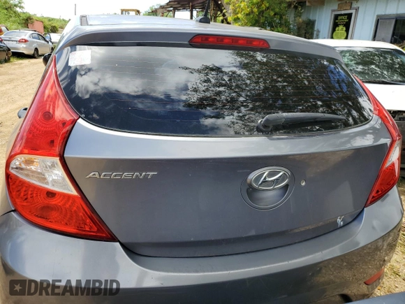 2017 Hyundai Accent SE with VIN KMHCT5AE3HU336575, listed as a Copart auction lot 64608564 with 82,926 mi miles and Salvage Title. Bid and sale history available at DreamBid. Image 6.