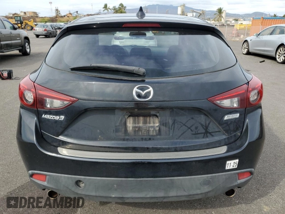 2014 Mazda 3 i Grand Touring with VIN JM1BM1M7XE1120268, listed as a Copart auction lot 43279765 with 93,075 mi miles and Salvage Title. Bid and sale history available at DreamBid. Image 6.
