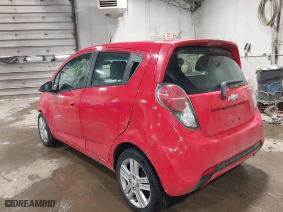 2013 Chevrolet Spark LS with VIN KL8CB6S97DC624364, listed as a IAAI auction lot 41422873 with 161,433 mi miles. Bid and sale history available at carsss.com. Image 3.