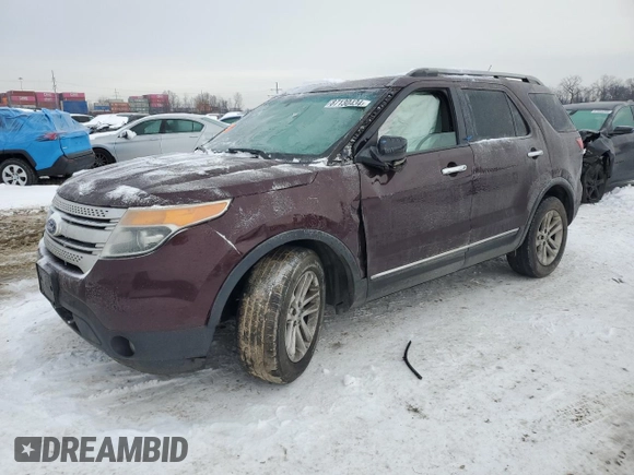 2011 Ford Explorer XLT with VIN 1FMHK7D83BGA41895, listed as a Copart auction lot 87130434 with Not Provided miles and Salvage Title. Bid and sale history available at carsss.com. Image 1.