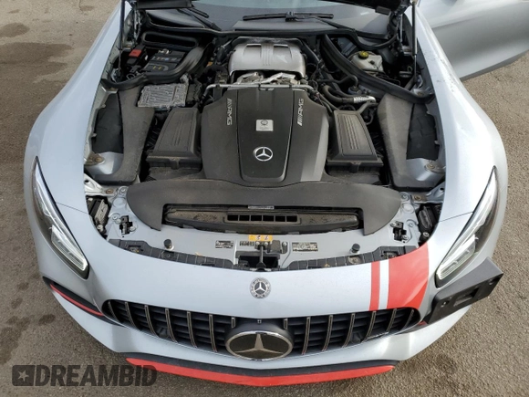 2021 Mercedes-Benz AMG GT z VIN W1KYK8CA0MA041962, wystawiony jako Copart lot #82825233 z przebiegiem 17 481 mil mil oraz . Historia ofert i sprzedaży dostępna na DreamBid. Obrazek 11.