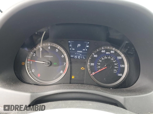 2013 Hyundai Accent GLS with VIN KMHCT4AE2DU537369, listed as a Copart auction lot 50819985 with 191,011 mi miles and Salvage Title. Bid and sale history available at carsss.com. Image 9.
