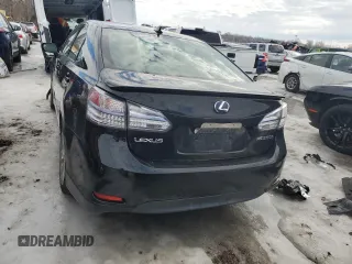 2010 Lexus HS 250h with VIN JTHBB1BA8A2021133, listed as a Copart auction lot 41464225 with 180,810 mi miles and Salvage Title. Bid and sale history available at DreamBid. Image 6.