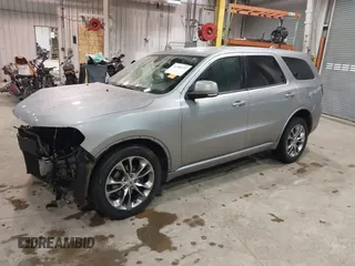 2020 Dodge Durango GT with VIN 1C4RDJDG8LC308139, listed as a IAAI auction lot 41486522 with 87,132 mi miles and . Bid and sale history available at DreamBid. Image 2.