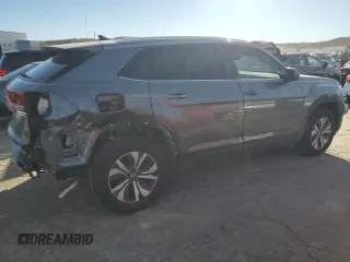 2024 Volkswagen Atlas SE with VIN 1V2DE2CA3RC244772, listed as a Copart auction lot 81523574 with 7,369 mi miles and Salvage title. Bid and sale history available at DreamBid. Image 3.
