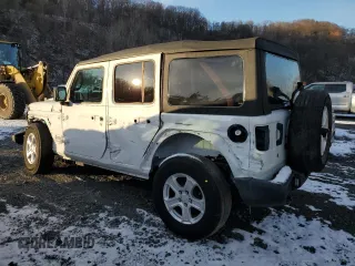2020 Jeep Wrangler Unlimited Sport Altitude with VIN 1C4HJXDG0LW201057, listed as a Copart auction lot 86250234 with 38,237 mi miles and Salvage title. Bid and sale history available at DreamBid. Image 2.