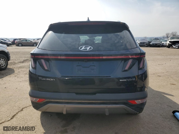 2022 Hyundai Tucson Hybrid Limited with VIN KM8JECA19NU040409, listed as a Copart auction lot 46847735 with NaN miles and Salvage Title. Bid and sale history available at carsss.com. Image 6.