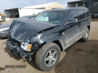 2007 Jeep Grand Cherokee Laredo with VIN 1J8HR48P67C630074, listed as a Copart auction lot 43810525 with 177,521 mi miles and Non Repairable. Bid and sale history available at carsss.com. Image 1.