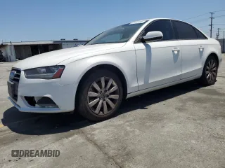 2013 Audi A4 Premium with VIN WAUAFAFL9DA180117, listed as a Copart auction lot 57711155 with 127,468 mi miles and Clean title. Bid and sale history available at DreamBid. Image 1.