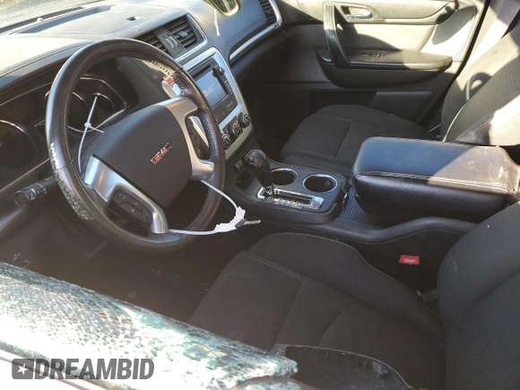 2015 GMC Acadia SLE with VIN 1GKKRNED2FJ295066, listed as a Copart auction lot 89213855 with 144,305 mi miles and Salvage Title. Bid and sale history available at DreamBid. Image 7.