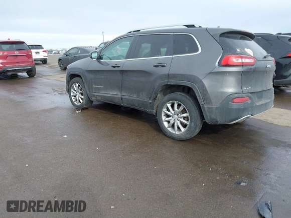 2018 Jeep Cherokee Limited z VIN 1C4PJMDB7JD571347, wystawiony jako IAAI lot #41642355 z przebiegiem 122 548 mil mil oraz . Historia ofert i sprzedaży dostępna na DreamBid. Obrazek 3.