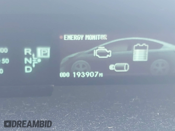 2012 Toyota Prius One with VIN JTDKN3DU6C1524096, listed as a IAAI auction lot 41938316 with 193,907 mi miles and . Bid and sale history available at DreamBid. Image 15.